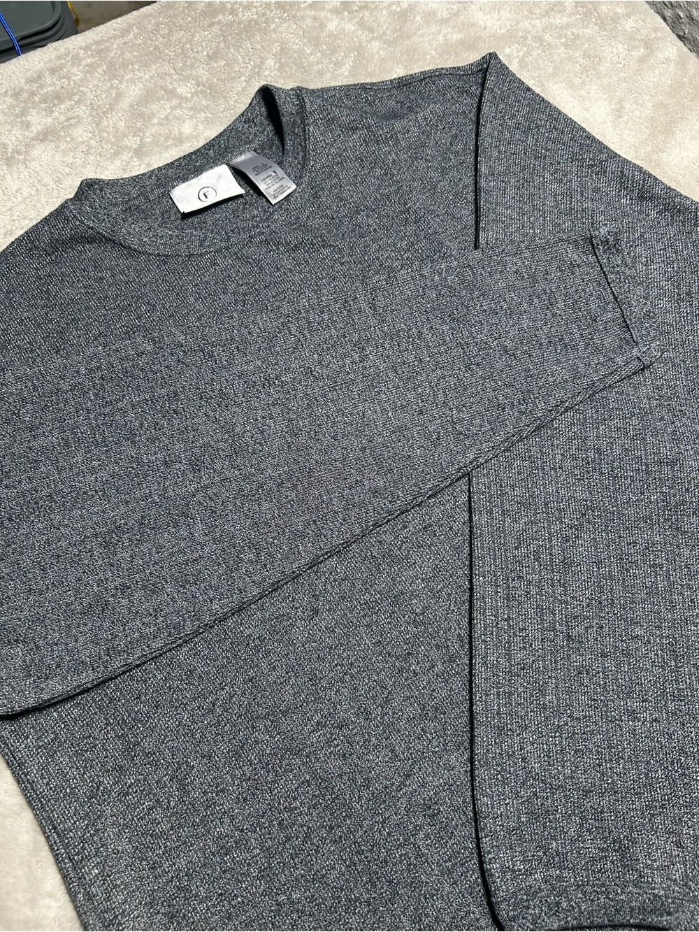 Farah Men's Crewneck Sweater in Heather Gray